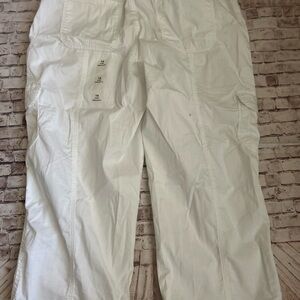 NWT Style  & Co. Cargo White Capris